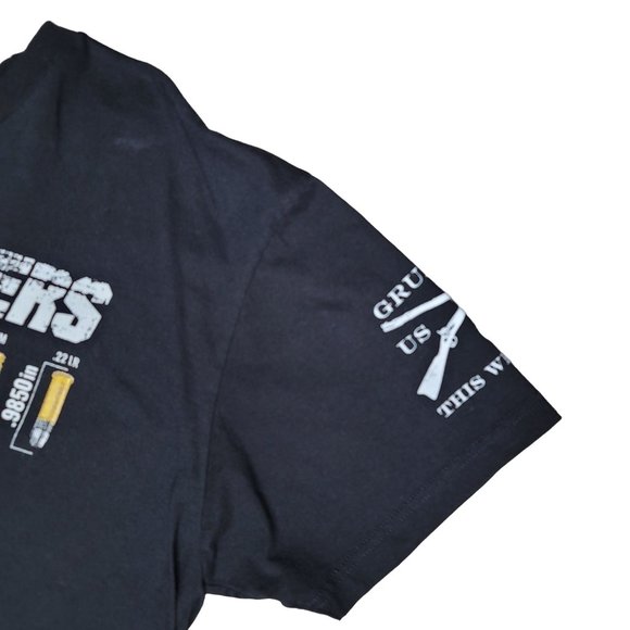 grunt styles military NRA size matters 2nd amendment tee shirt XL 100 cotton - Picture 5 of 6